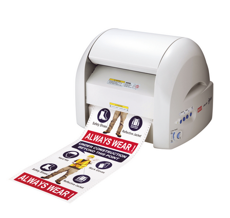MAX Bepop CPM-200GU 8 inch wide sign and label printing and cutting machine