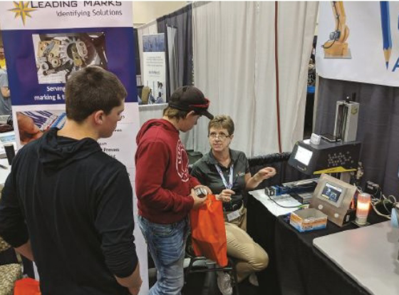 Leading Mark’s participates in other events to support Manufacturing such as Manufacturing Day, a event designed to encourage students to consider a career in industrial jobs