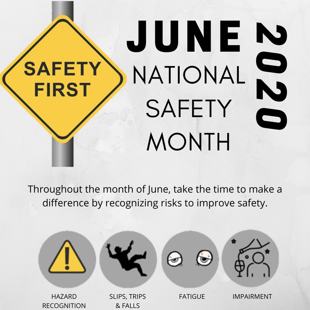 National Safety Month June 2020