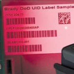 DoD-UID-label-sample