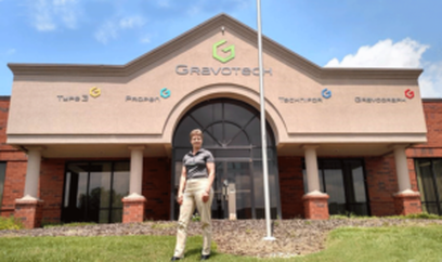 Laurie Barcaskey of Leading Marks, LLC at Gravotech’s headquarters
